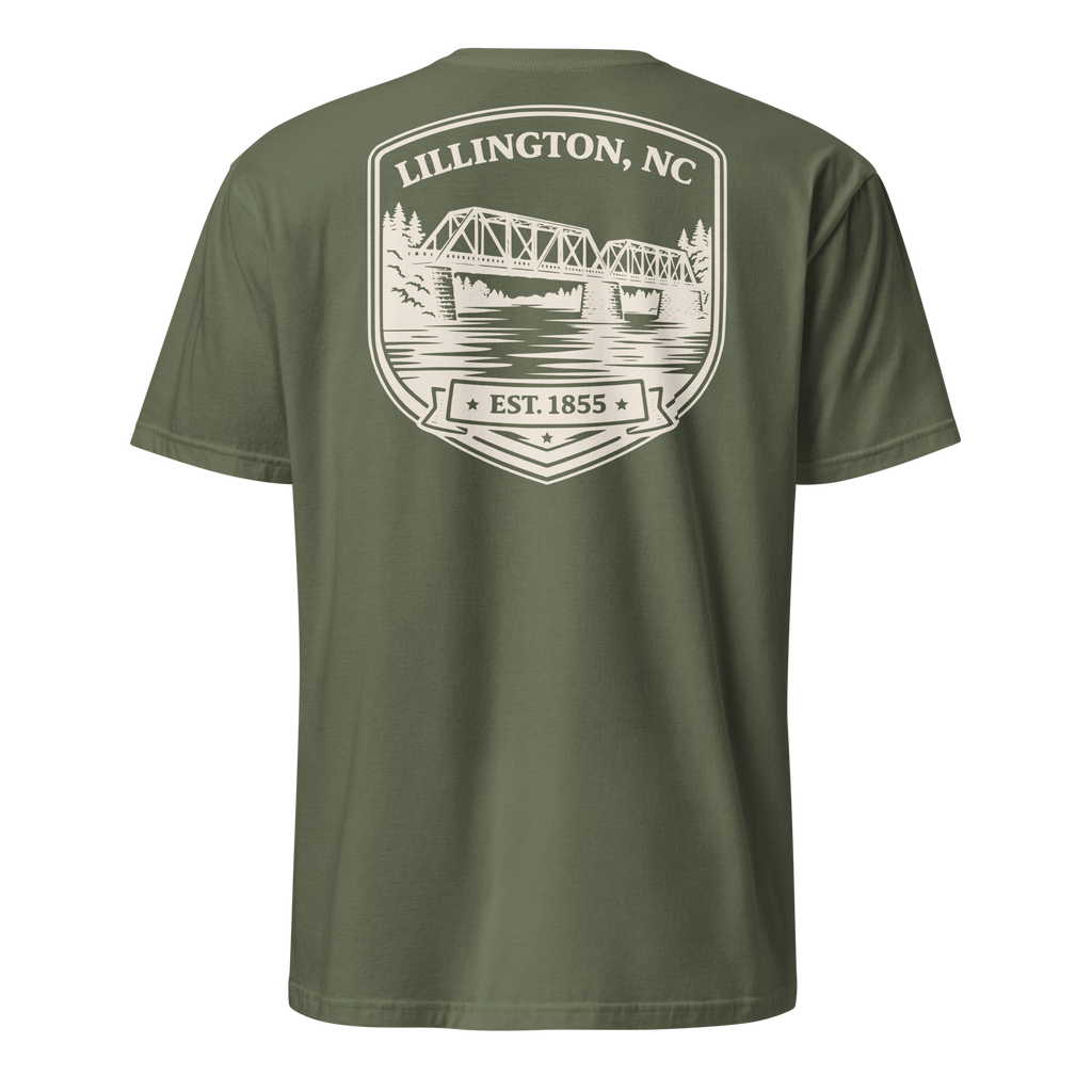 Lillington, NC - Old Trestle Bridge - Unisex T-Shirt