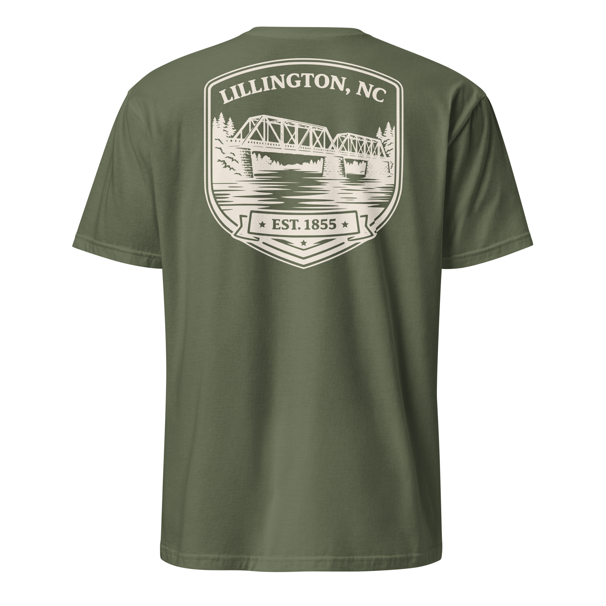Lillington, NC - Old Trestle Bridge - Unisex T-Shirt