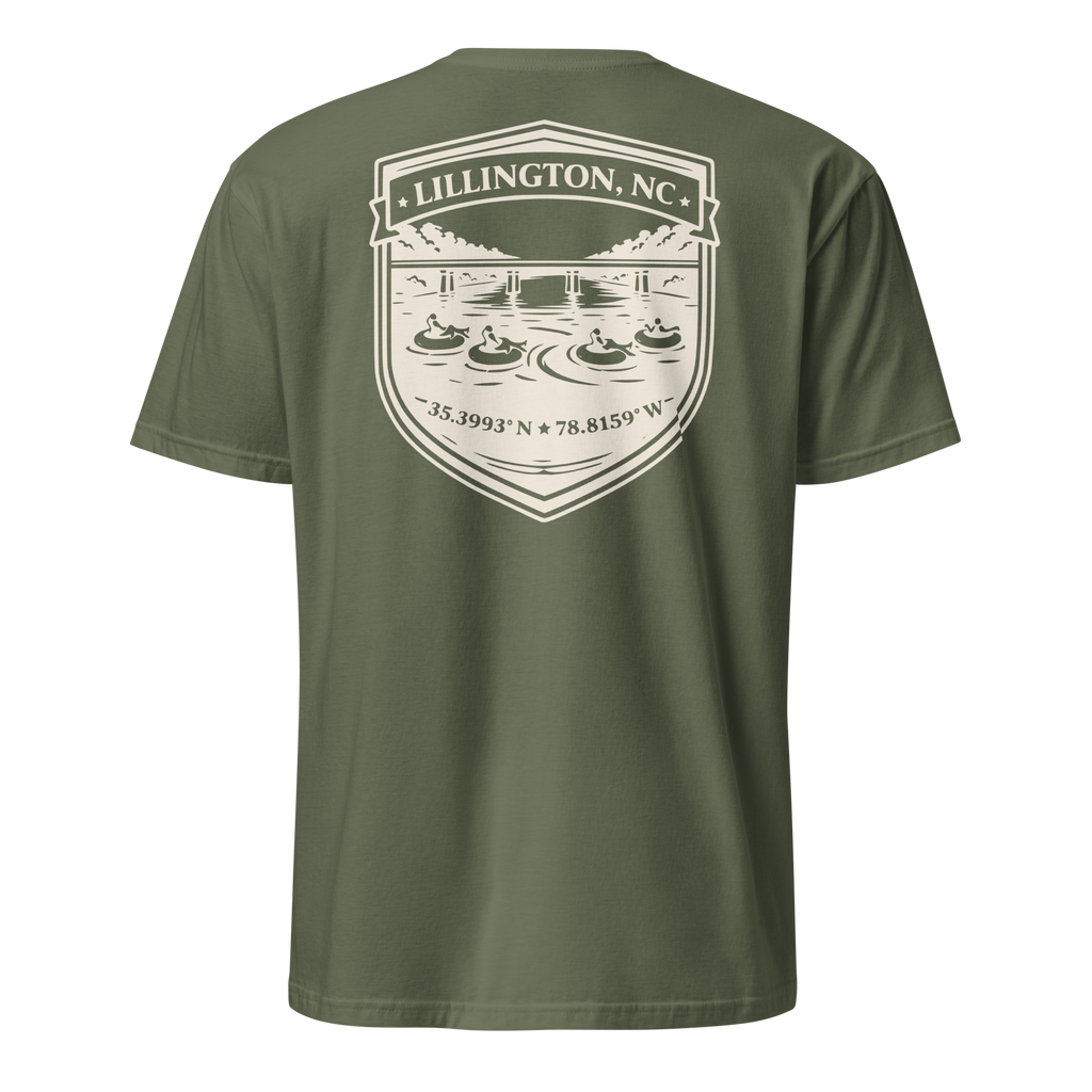 Lillington, NC - River Tubing - Unisex T-Shirt