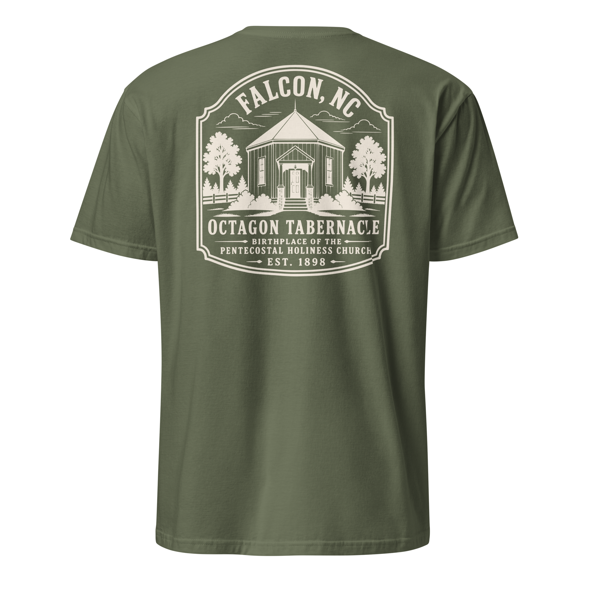 Falcon, NC - Octagon Tabernacle 2 - Unisex T-Shirt