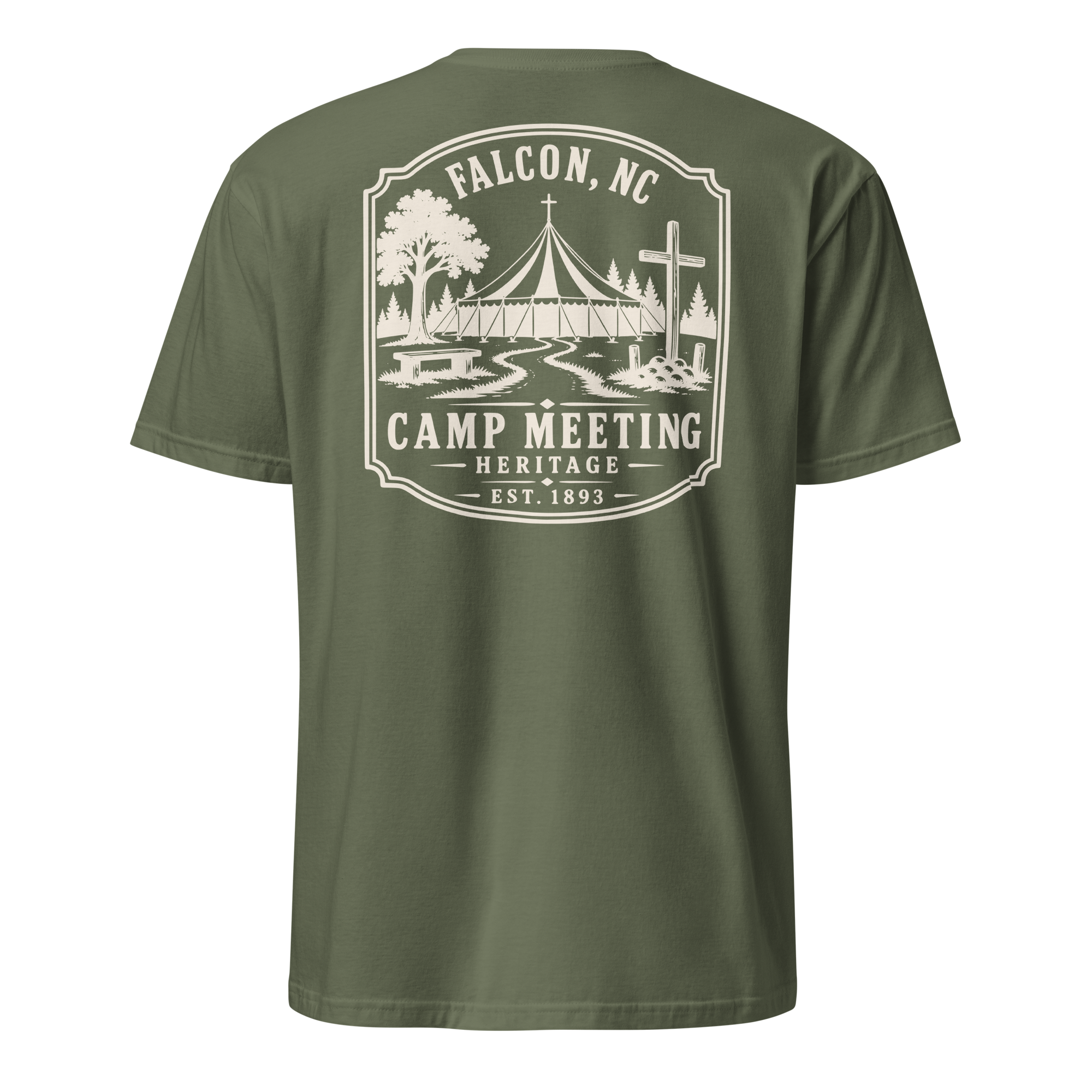 Falcon, NC - Camp Meeting - Unisex T-Shirt