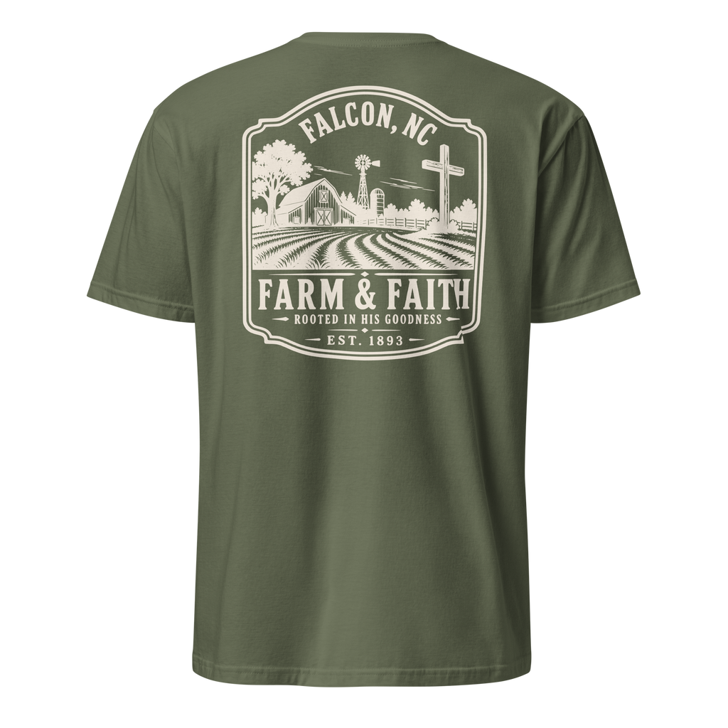 Falcon, NC - Faith Heritage - Unisex T-Shirt