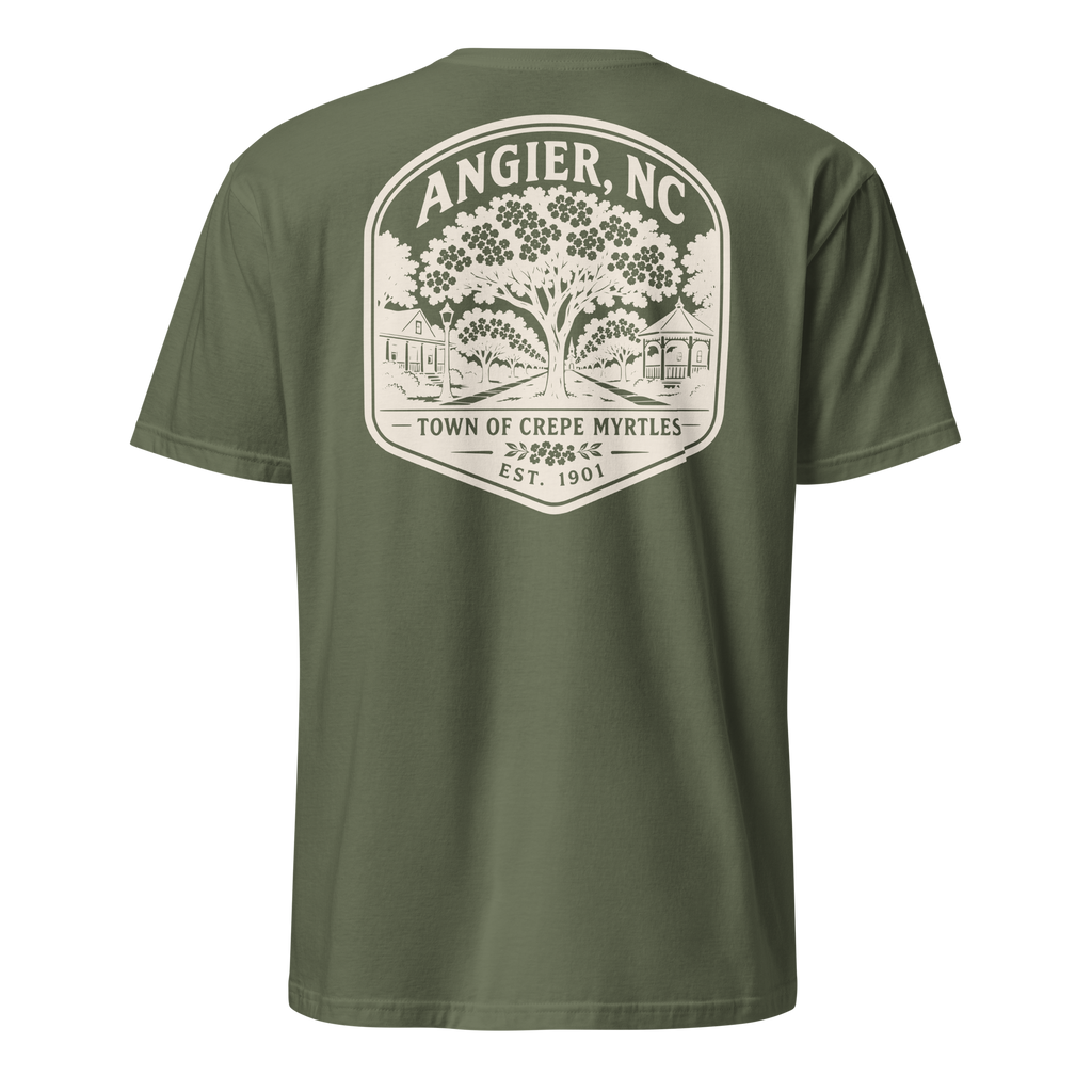 Angier, NC - Town of Crepe Myrtles - Unisex T-Shirt