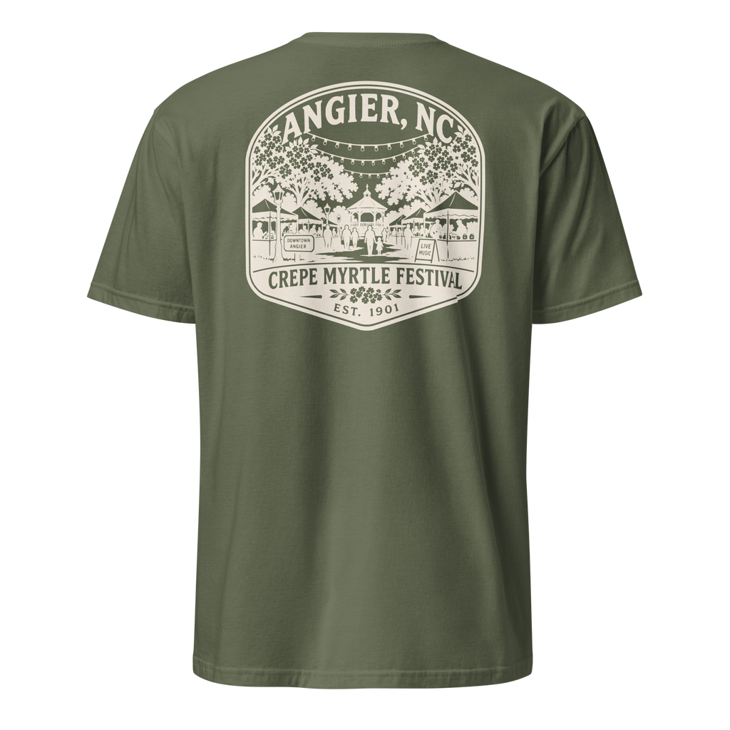 Angier, NC - Crepe Myrtle Festival - Unisex T-Shirt