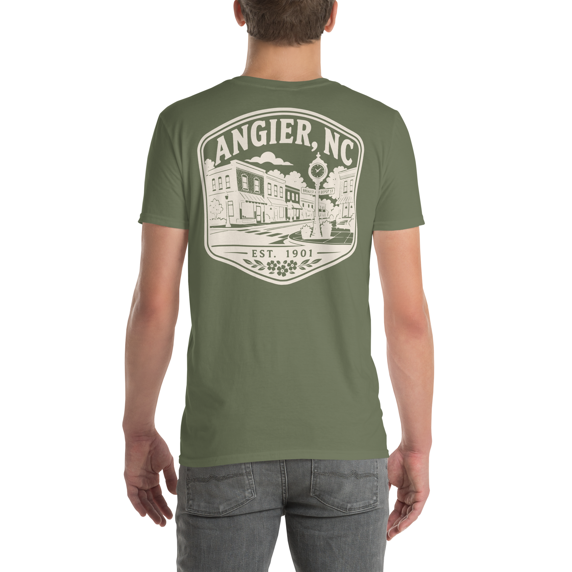 Angier, NC - Downtown - Unisex T-Shirt