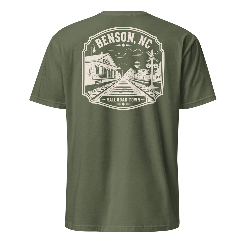 Benson, NC - Railroad Town - Unisex T-Shirt