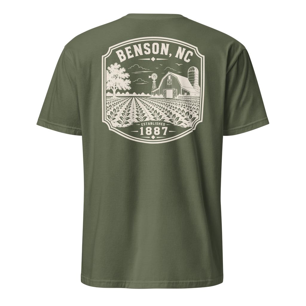 Benson, NC - Farm Country - Unisex T-Shirt