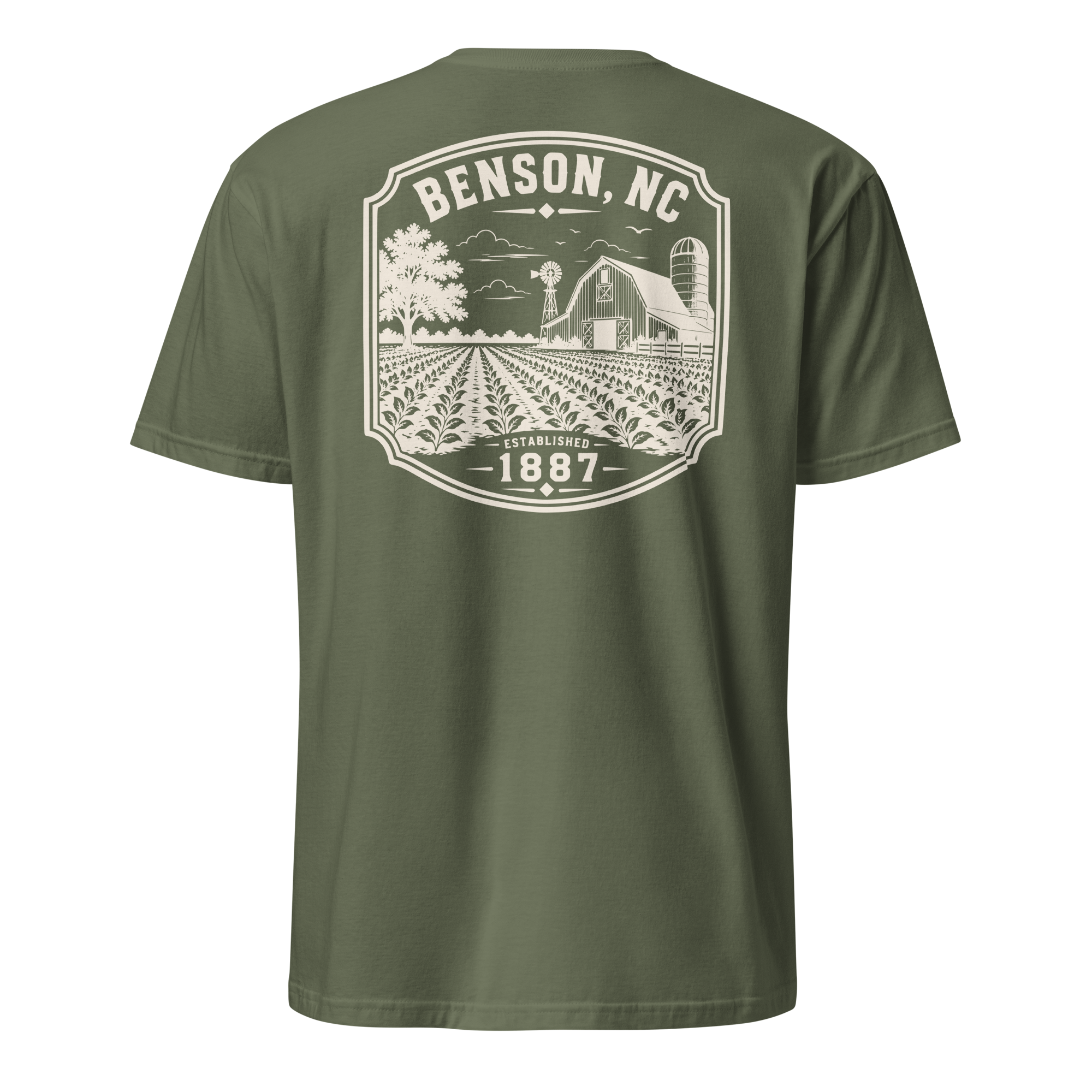 Benson, NC - Farm Country - Unisex T-Shirt