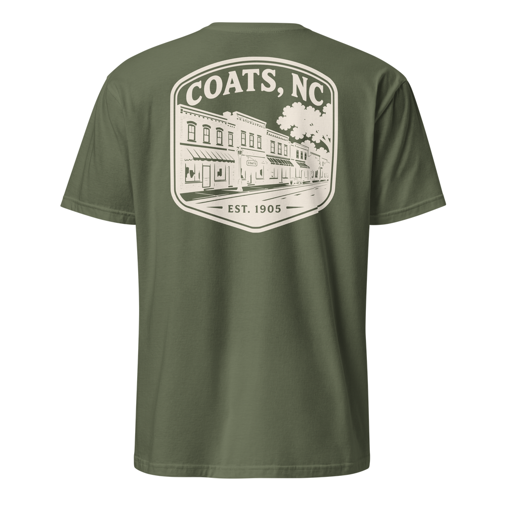 Coats, NC - Downtown - Unisex T-Shirt