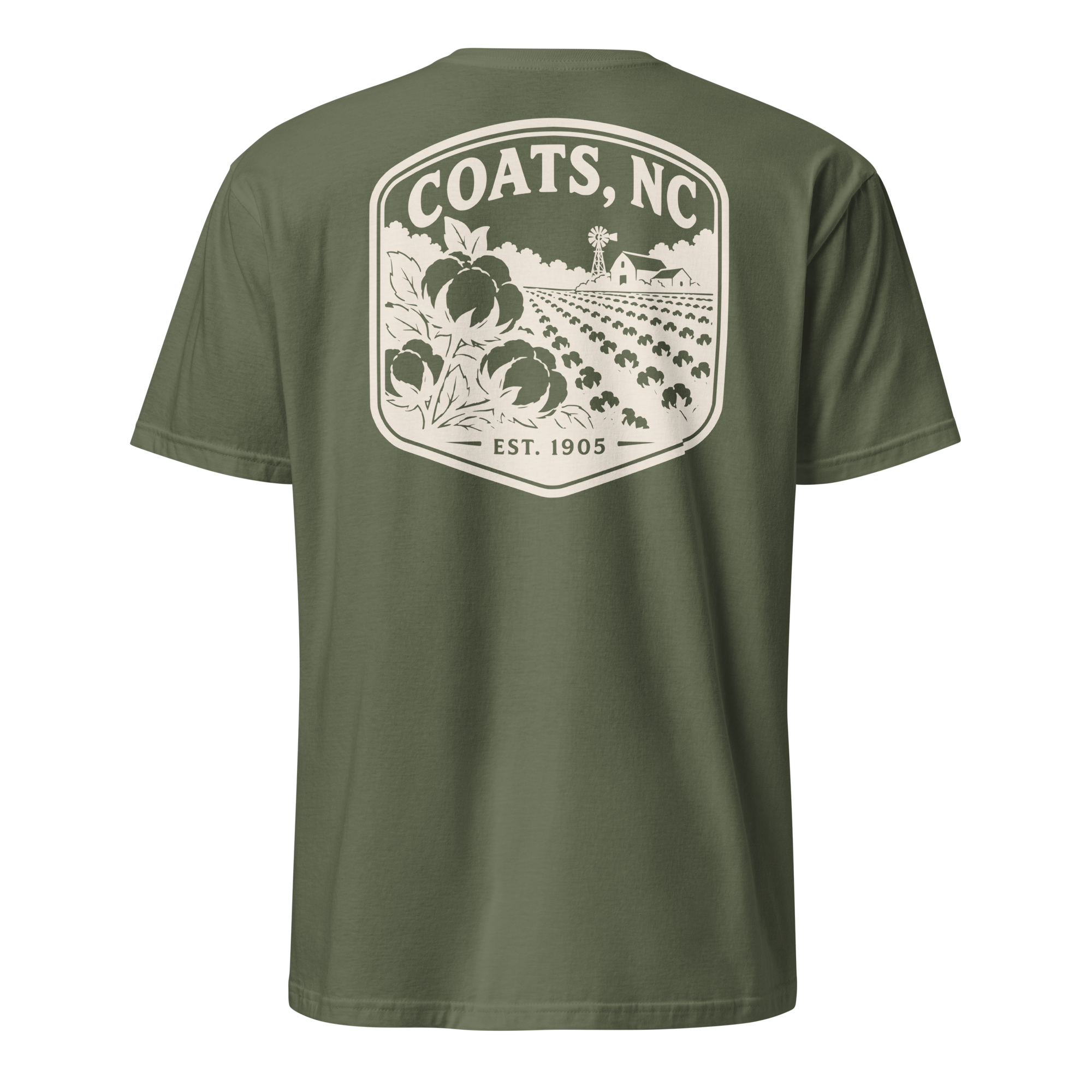 Coats, NC - Cotton Farm - Unisex T-Shirt