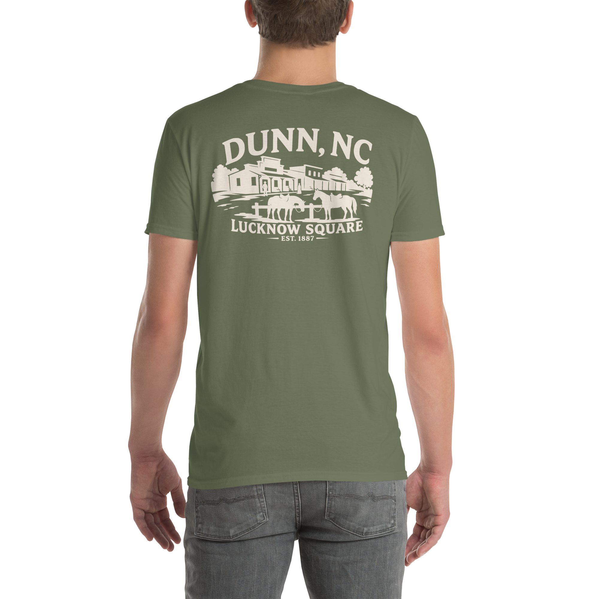 Dunn, NC - Lucknow Square - Unisex T-Shirt