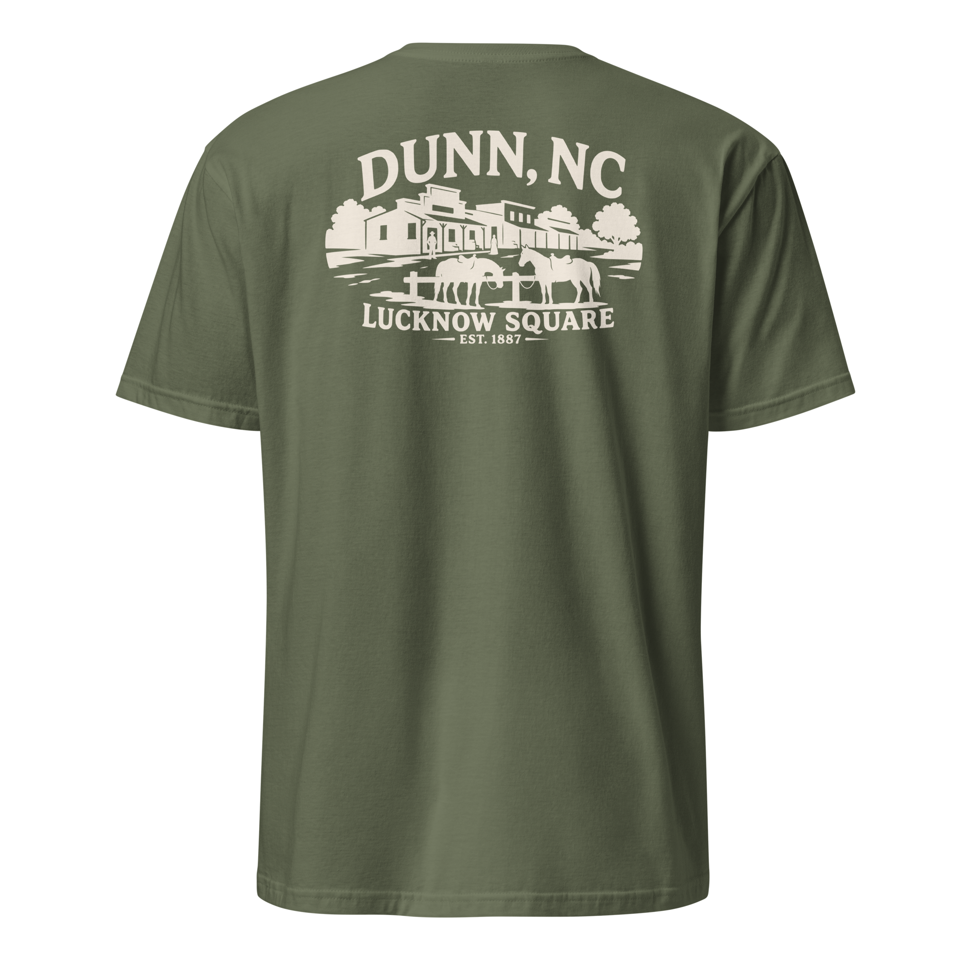 Dunn, NC - Lucknow Square - Unisex T-Shirt