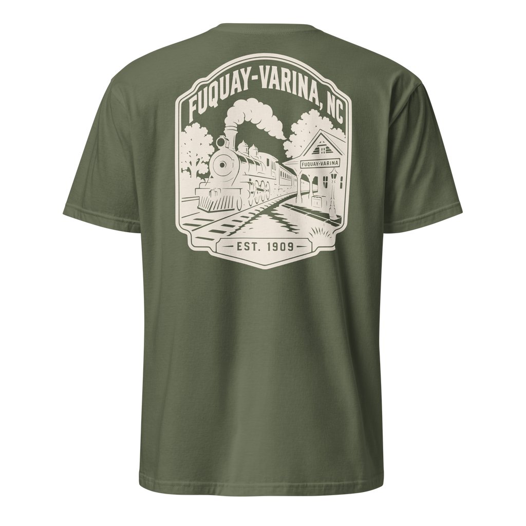 Fuquay-Varina, NC - Railroad Town - Unisex T-Shirt
