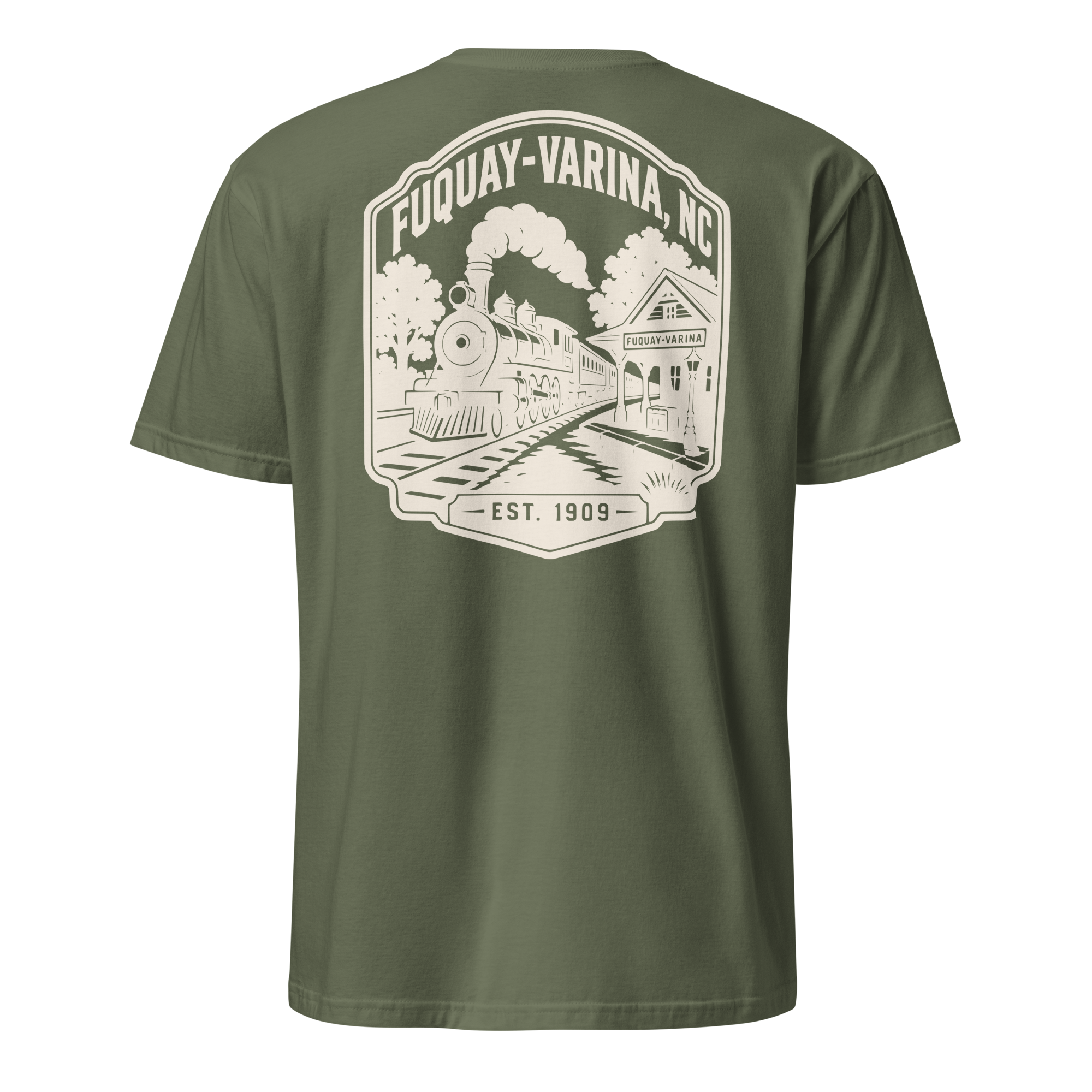 Fuquay-Varina, NC - Railroad Town - Unisex T-Shirt