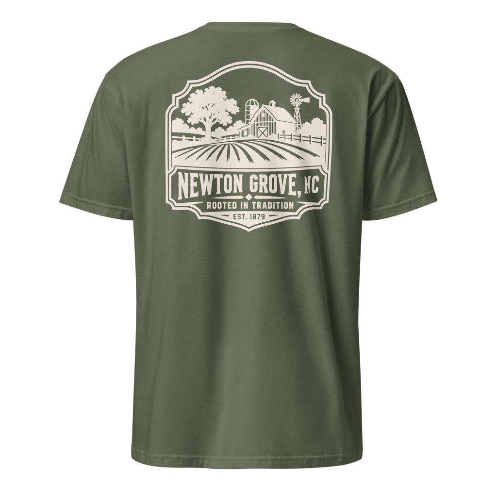 Newton Grove, NC - Farm Heritage - Unisex T-Shirt