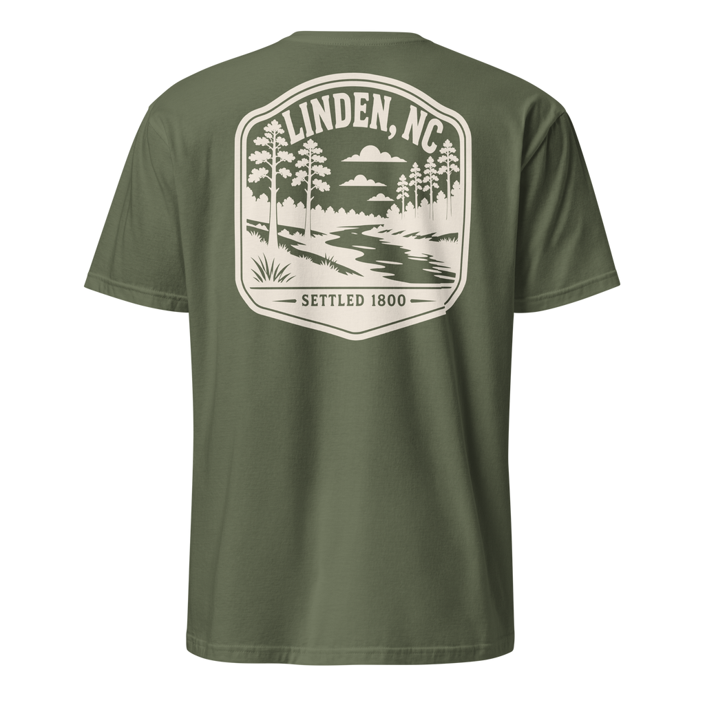 Linden, NC - Little River - Unisex T-Shirt