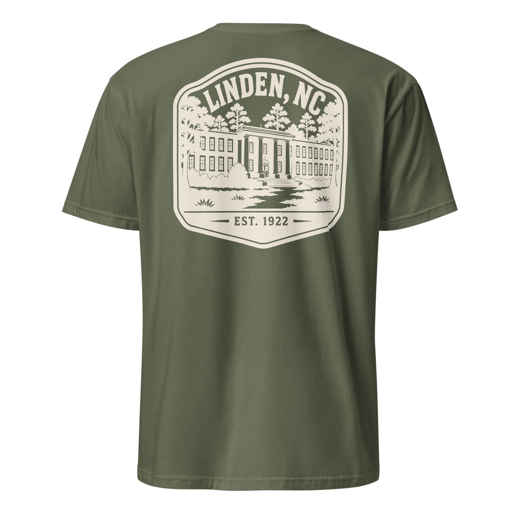 Linden, NC - Old Linden School - Unisex T-Shirt