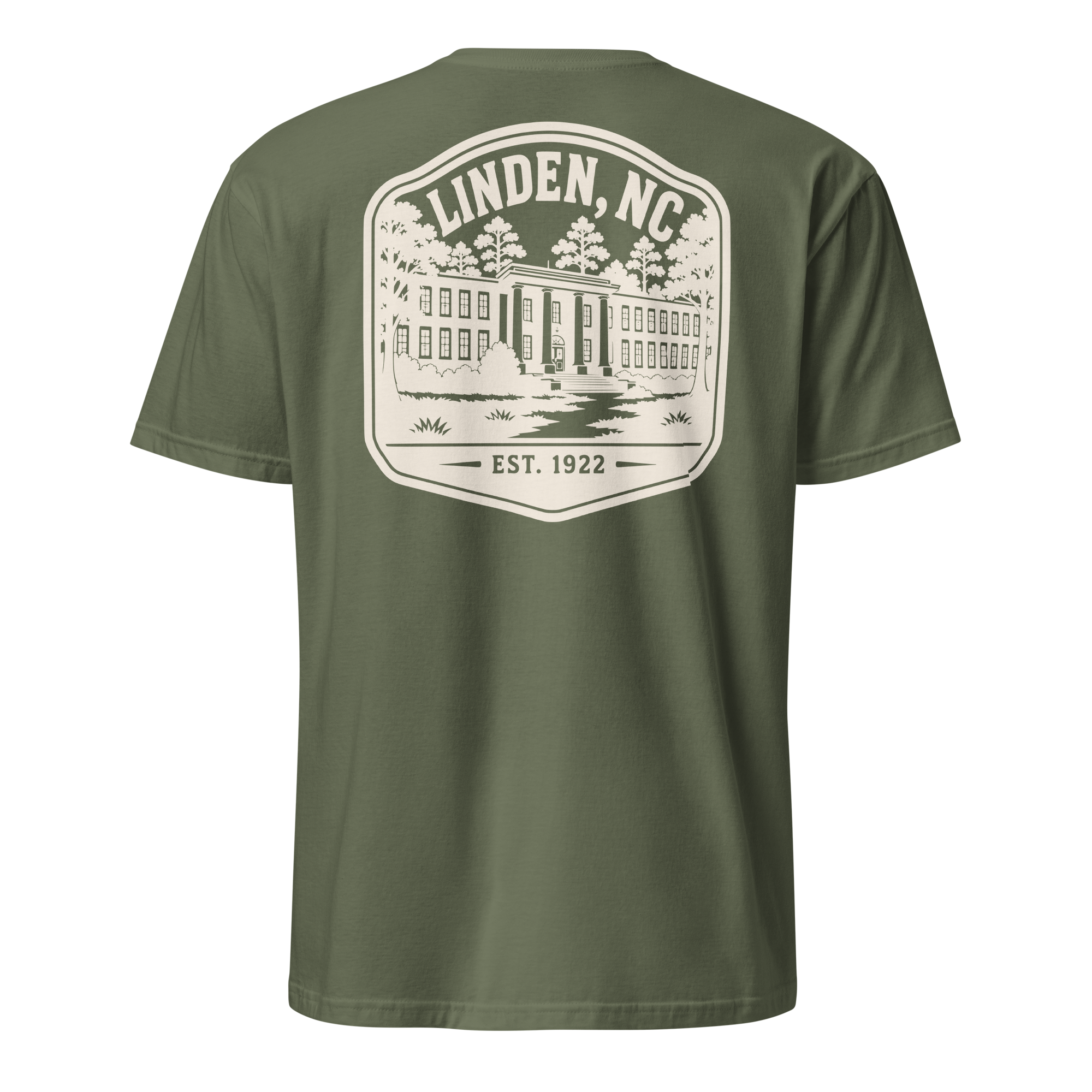 Linden, NC - Old Linden School - Unisex T-Shirt