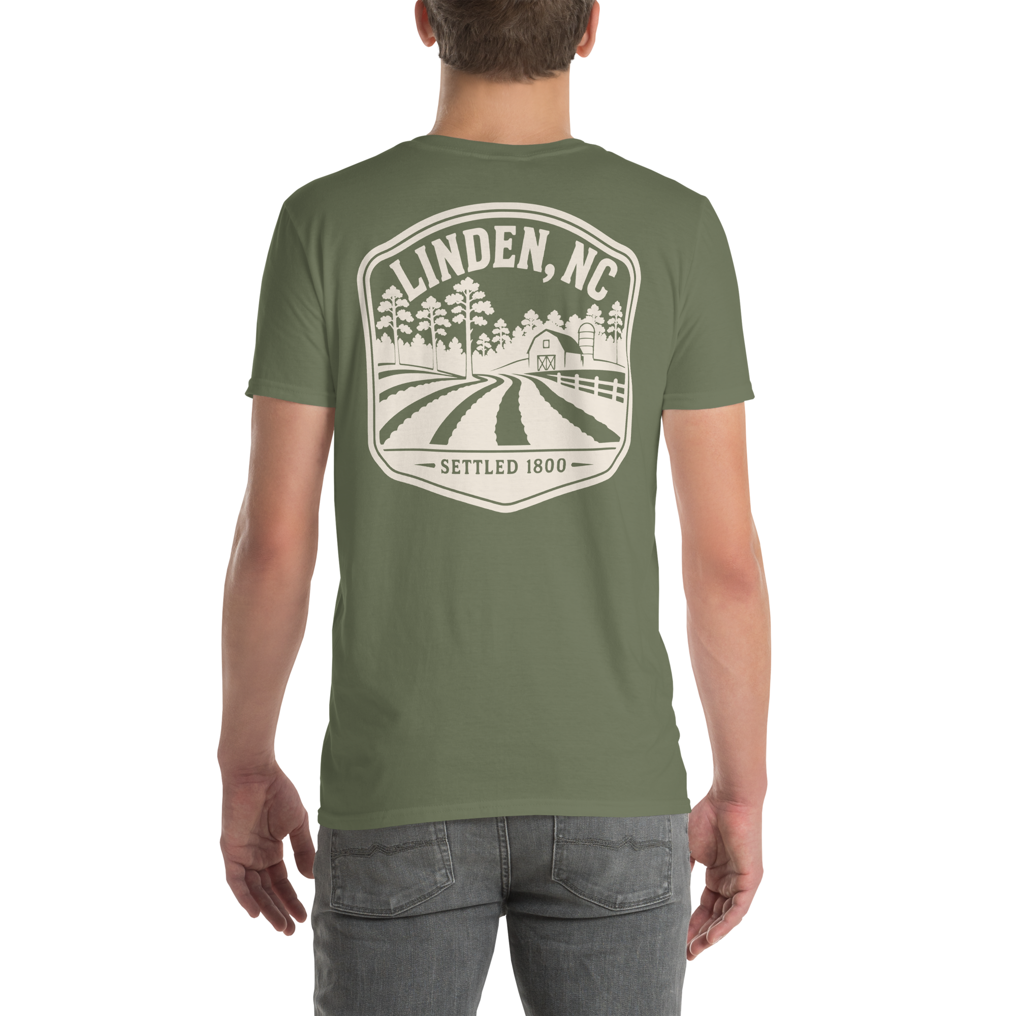 Linden, NC - Farm Life - Unisex T-Shirt