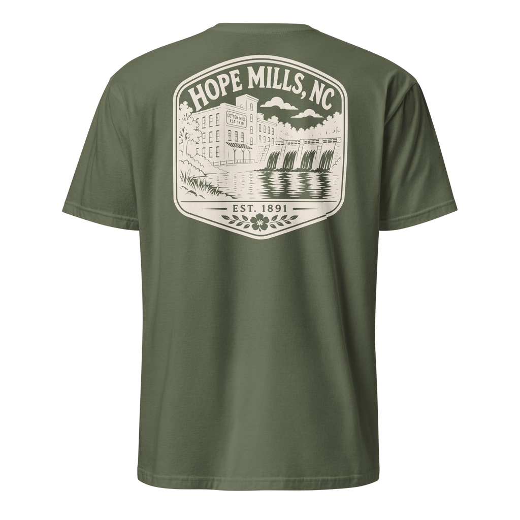 Hope Mills, NC - The Old Mill - Unisex T-Shirt
