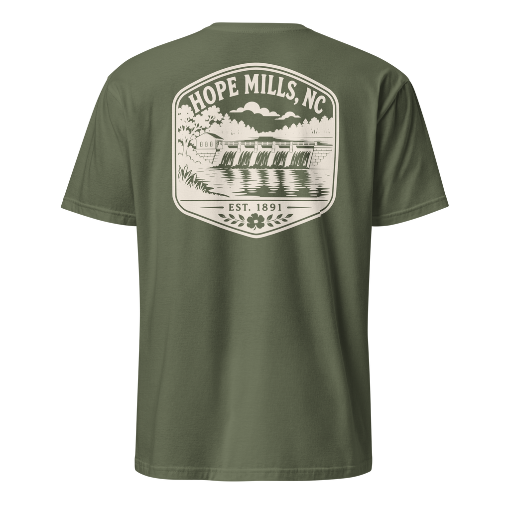 Hope Mills, NC - Hope Mills Dam - Unisex T-Shirt