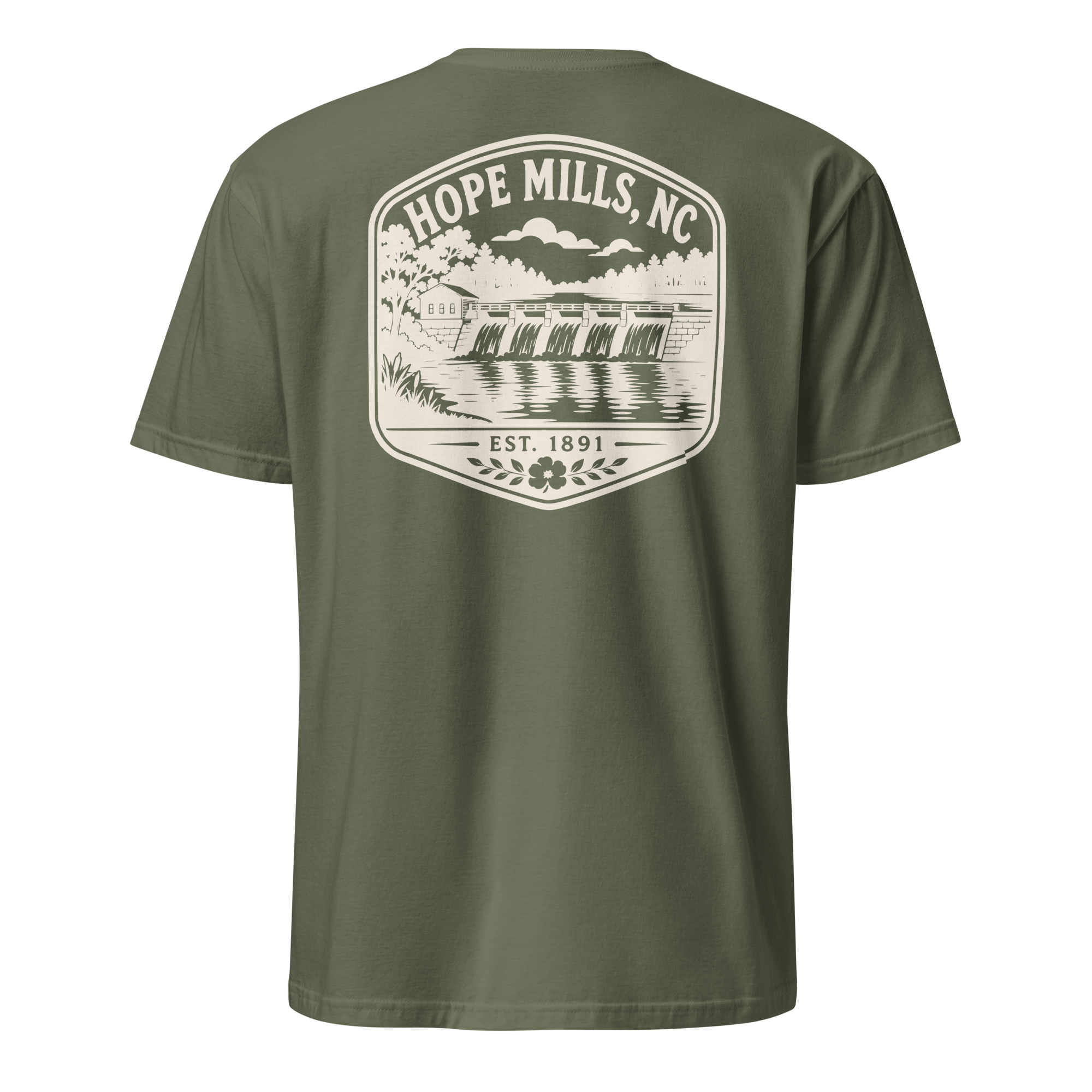 Hope Mills, NC - Hope Mills Dam - Unisex T-Shirt