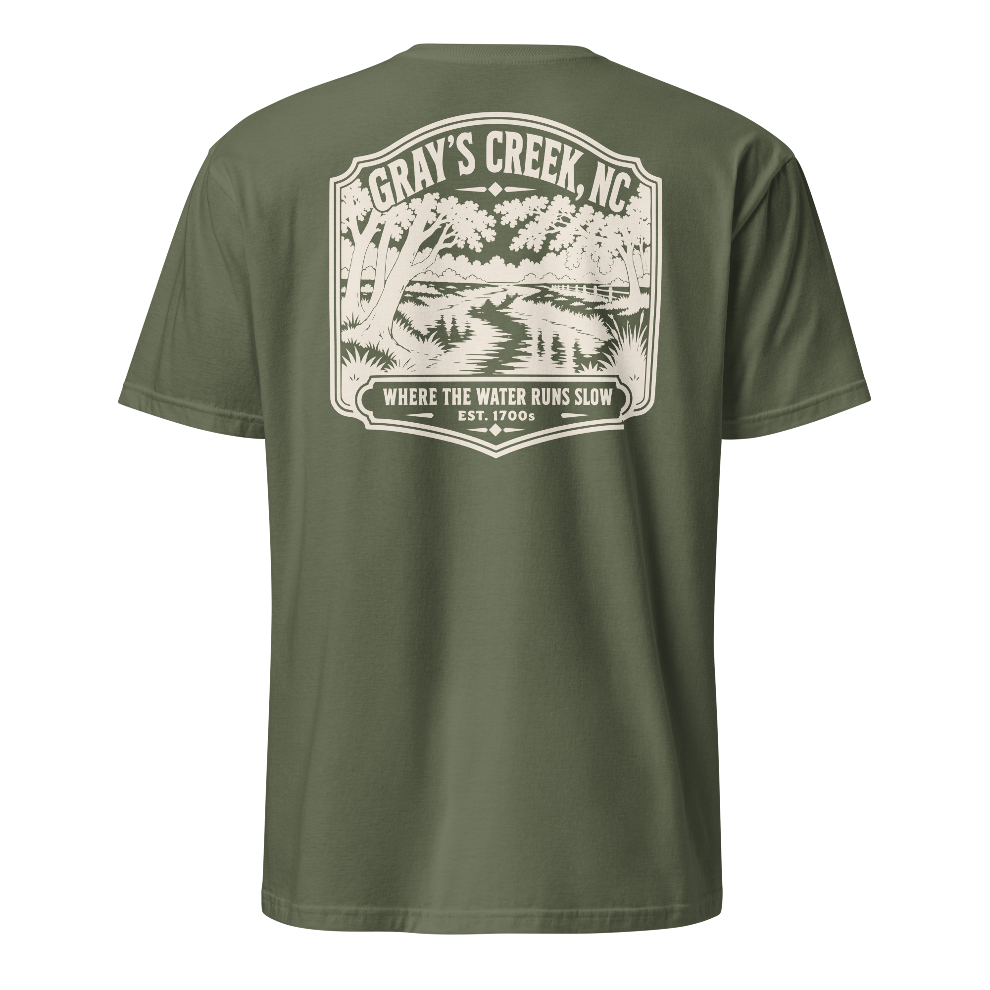 Gray's Creek, NC - The Creek - Unisex T-Shirt