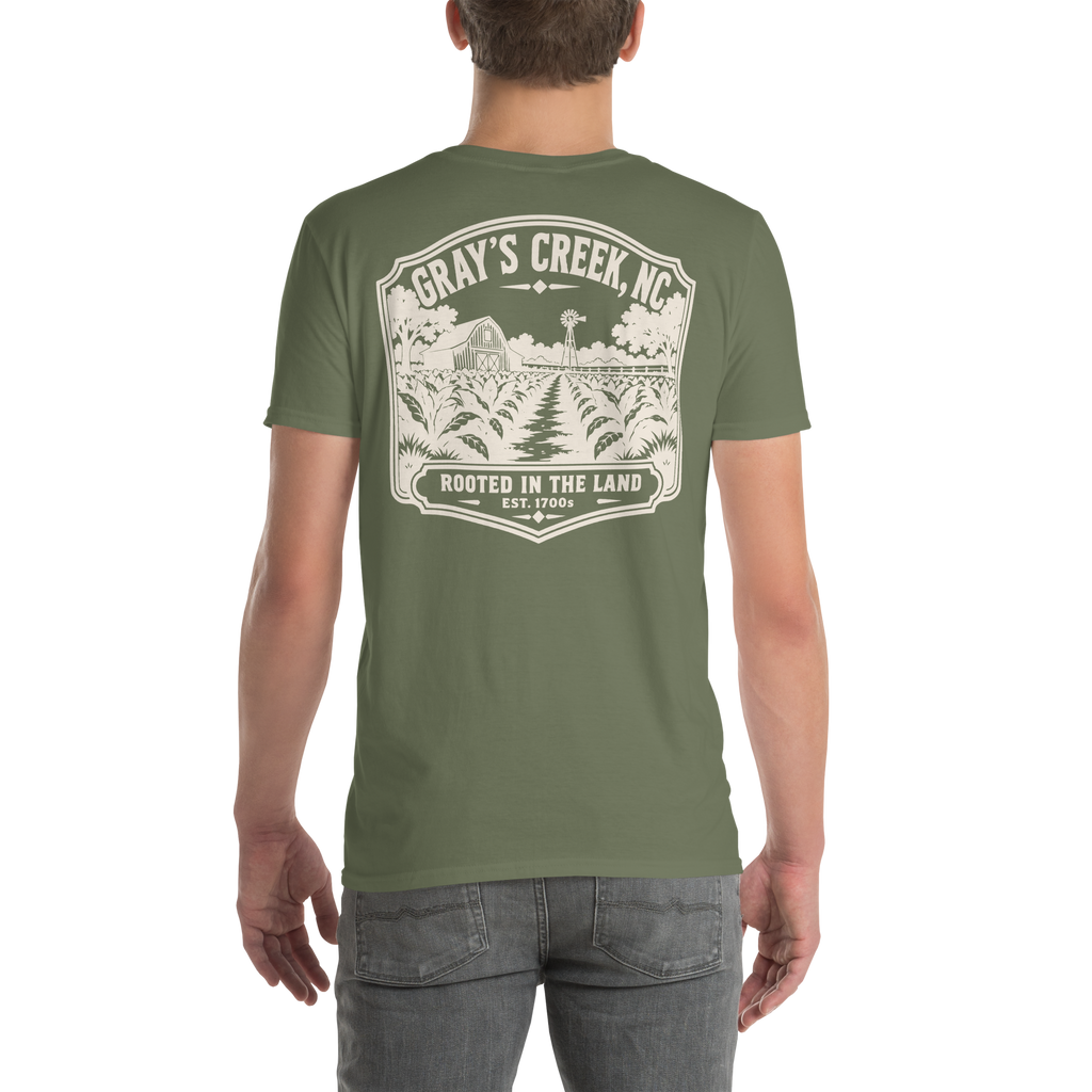 Gray's Creek, NC - Rooted - Unisex T-Shirt