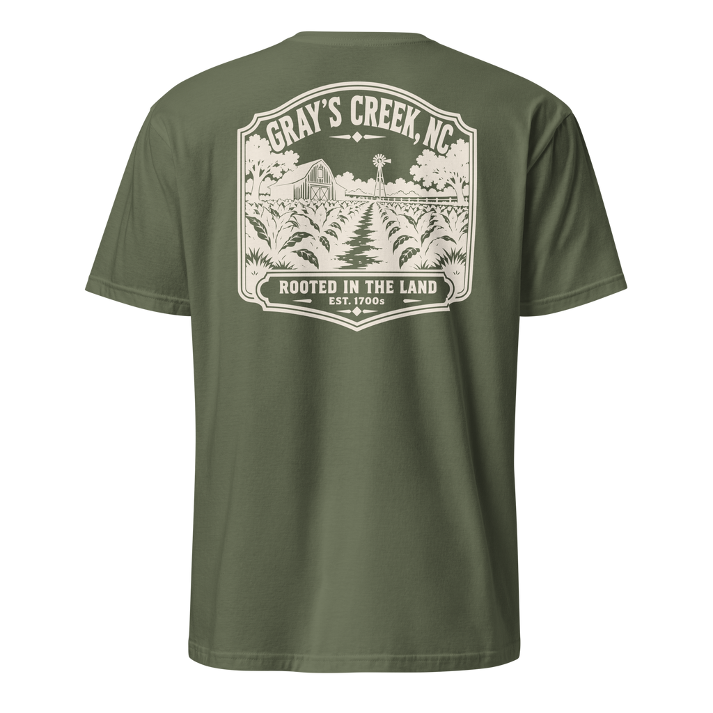 Gray's Creek, NC - Rooted - Unisex T-Shirt