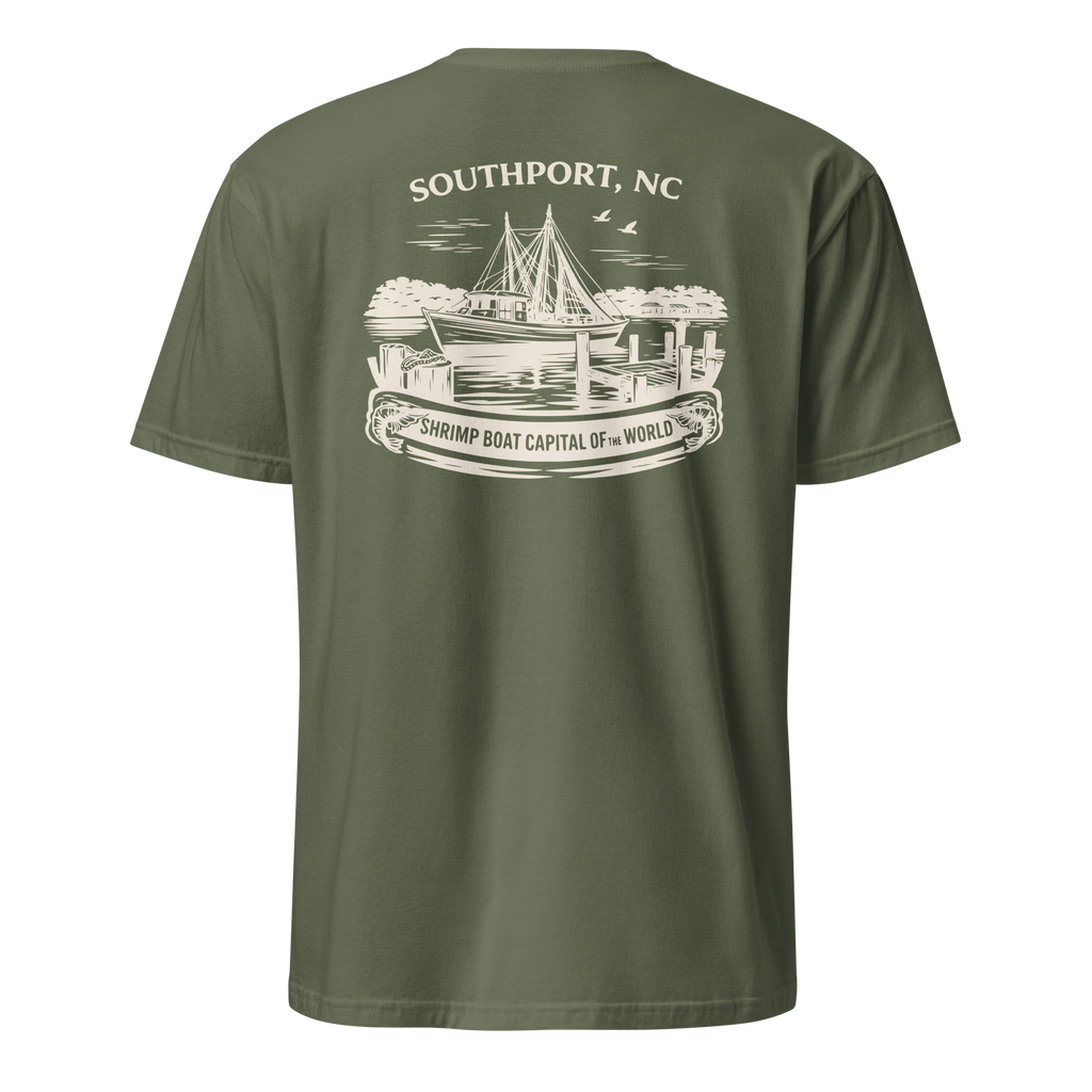 Southport, NC - Shrimp Boat Capital - Unisex T-Shirt