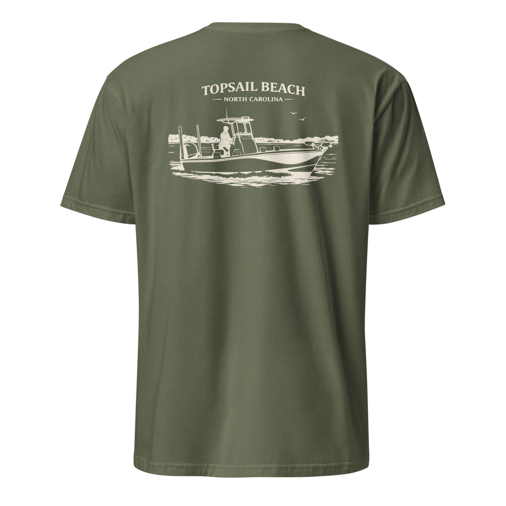 Topsail Beach, NC - Boat Days - Unisex T-Shirt