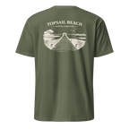 Topsail Beach, NC - On The Dock - Unisex T-Shirt