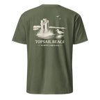 Topsail Beach, NC - The Sandpiper - Unisex T-Shirt
