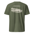 Topsail Beach, NC - Topsail Beach Pier - Unisex T-Shirt