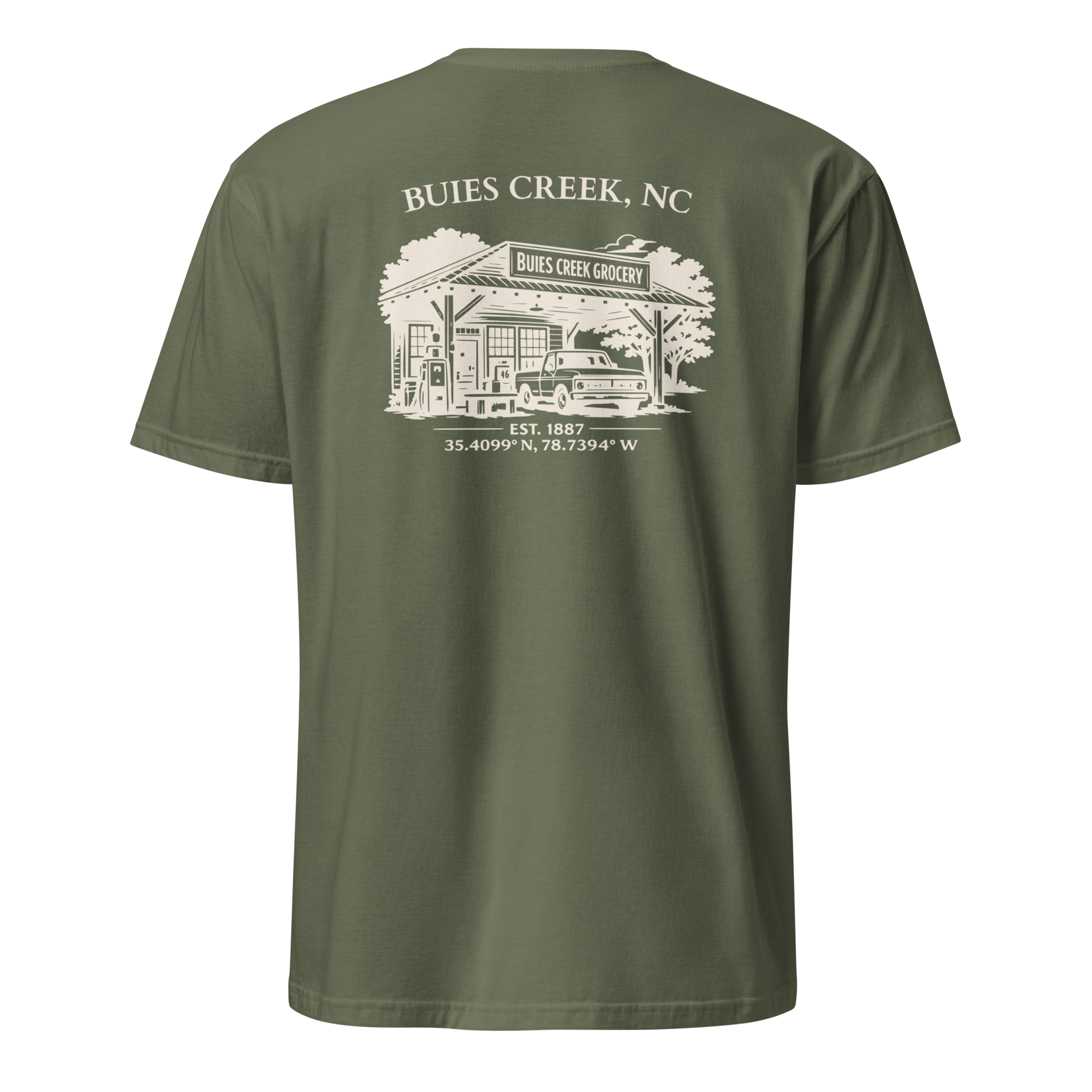 Buies Creek, NC - Buies Creek Grocery - Short-Sleeve Unisex T-Shirt