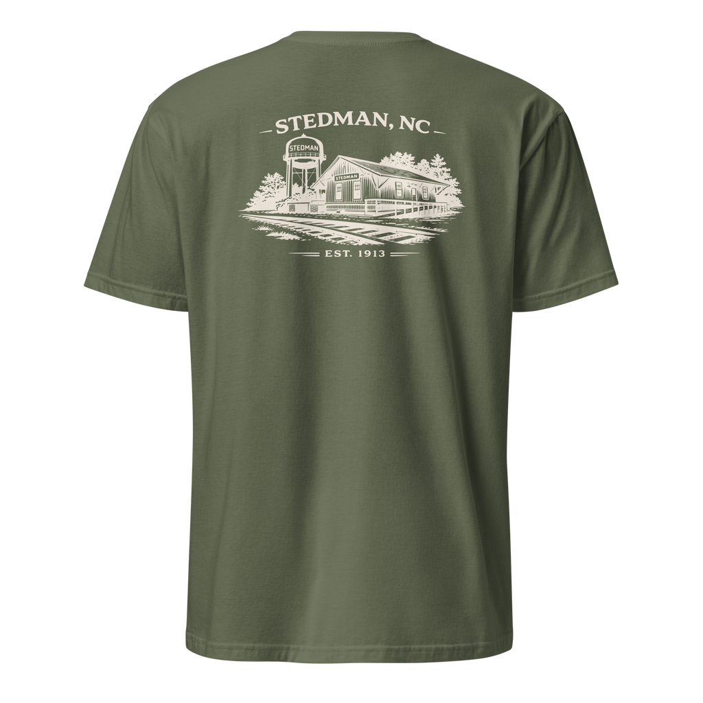 Stedman, NC - Train Depot - Unisex T-Shirt