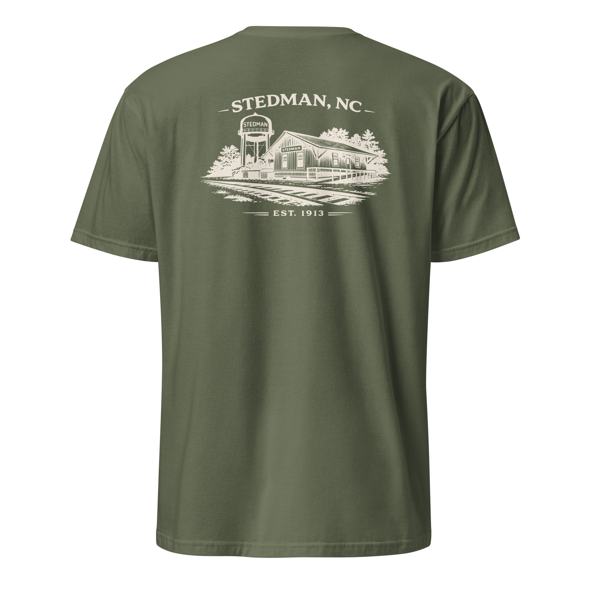 Stedman, NC - Train Depot - Unisex T-Shirt