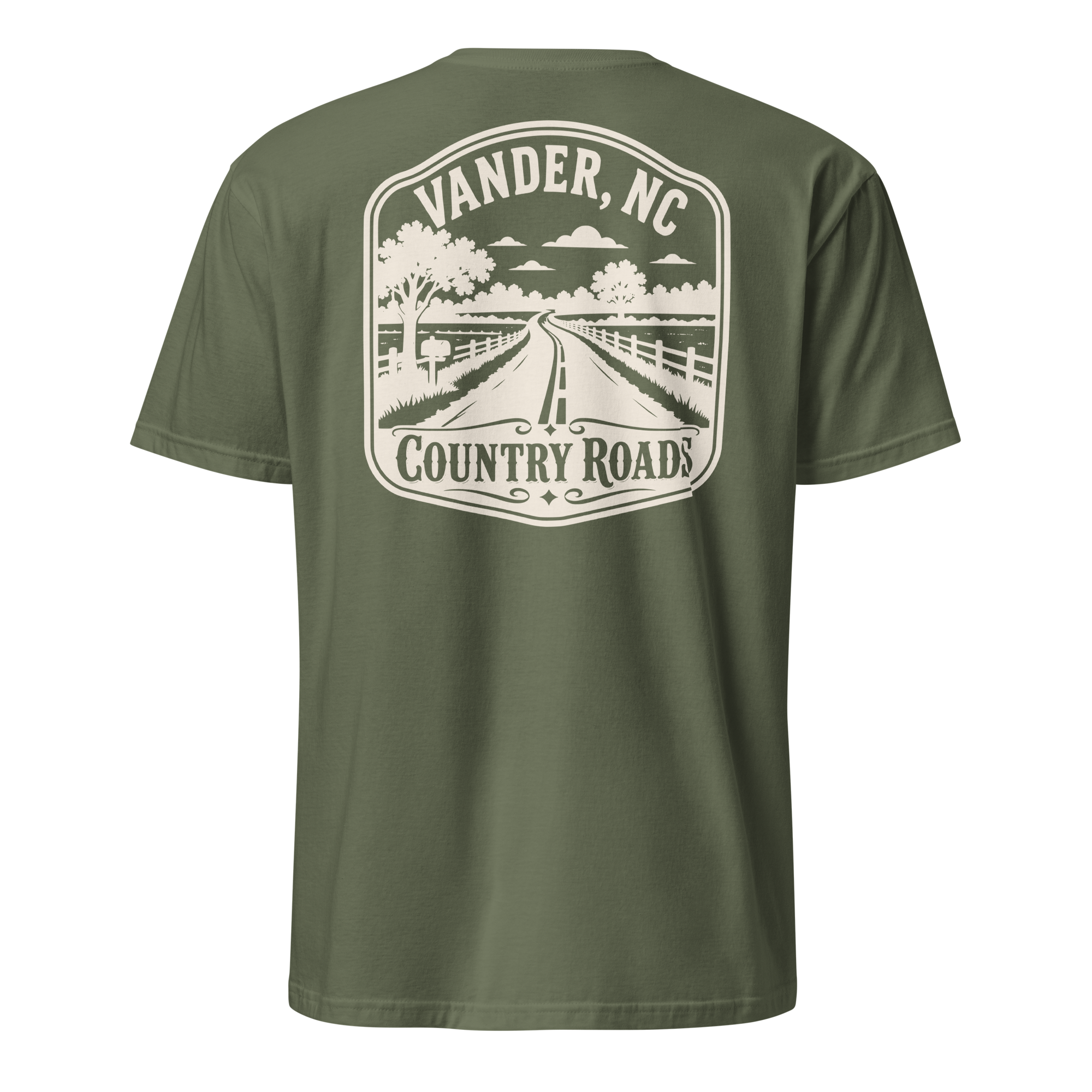 Vander, NC - Country Roads - Unisex T-Shirt