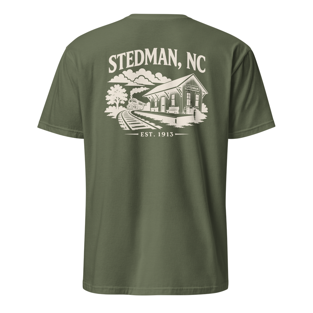 Stedman, NC - Railroad Town - Unisex T-Shirt