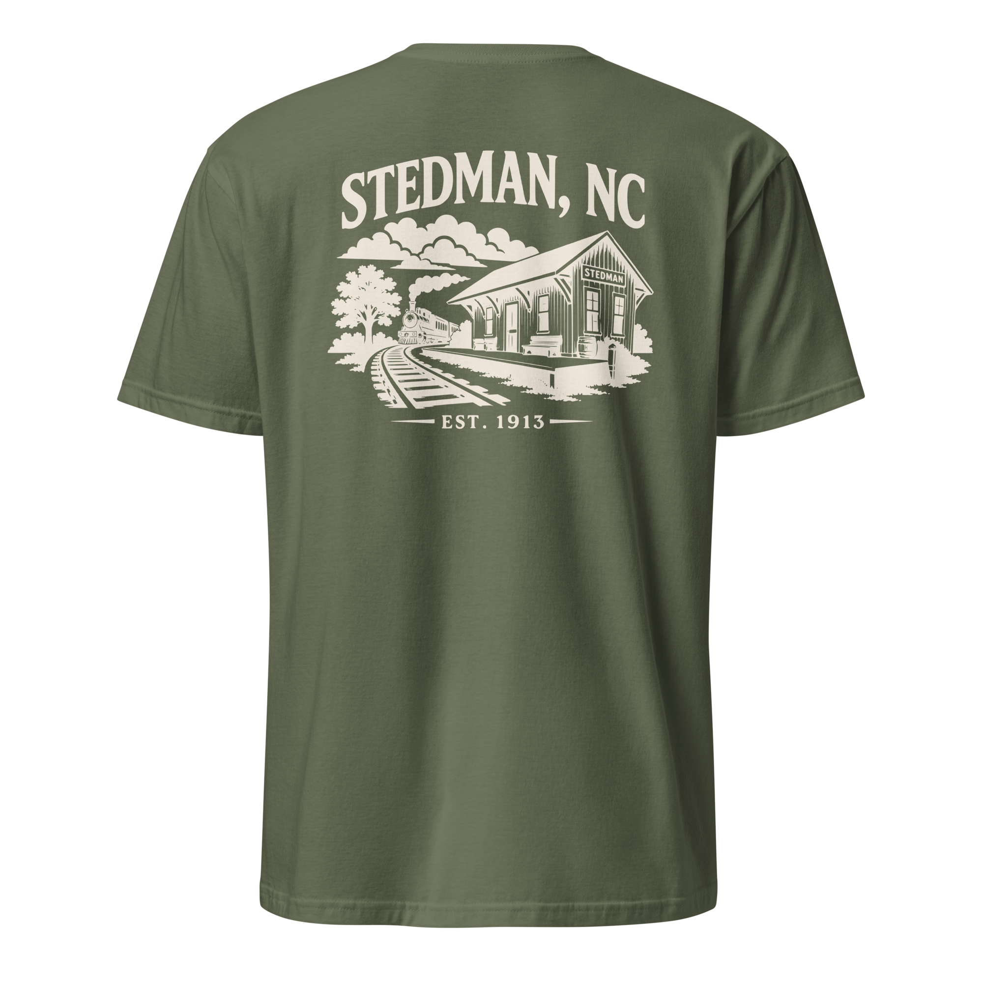 Stedman, NC - Railroad Town - Unisex T-Shirt