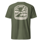 Clement, NC - Country Roads - Unisex T-Shirt