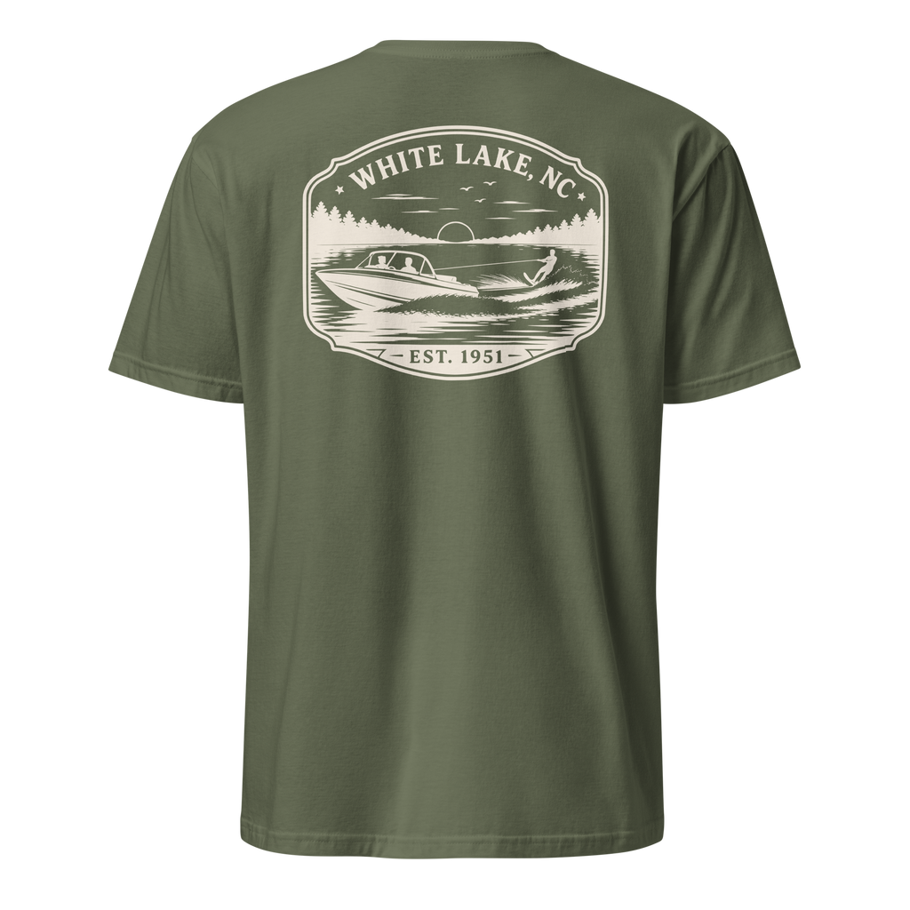 White Lake - Boat Fun - Unisex T-Shirt