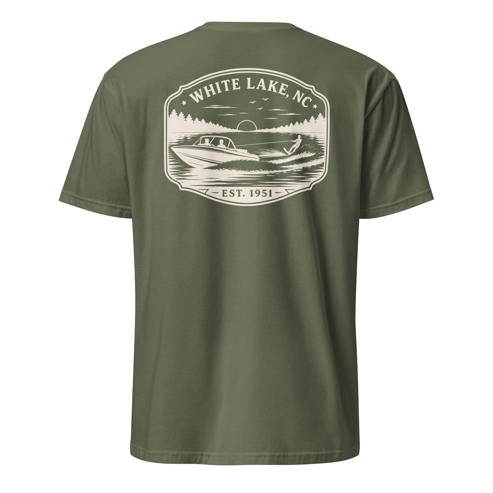 White Lake - Boat Fun - Unisex T-Shirt