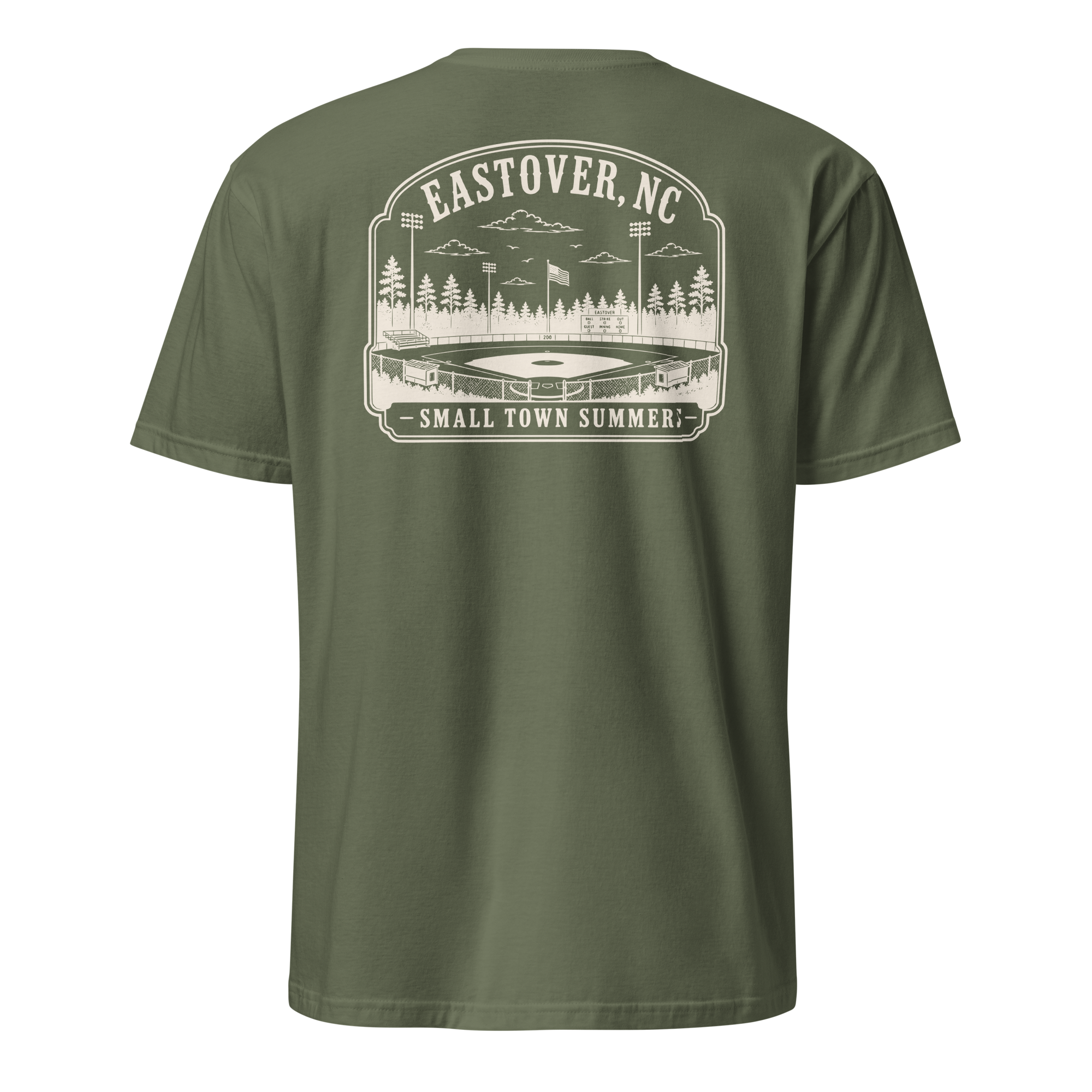 Eastover, NC - Summer at the Ballpark - Unisex T-Shirt