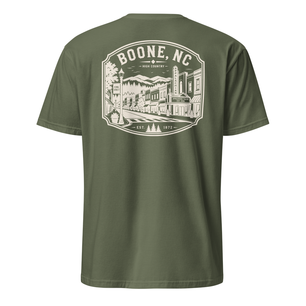 Boone, NC - Downtown - Unisex T-Shirt