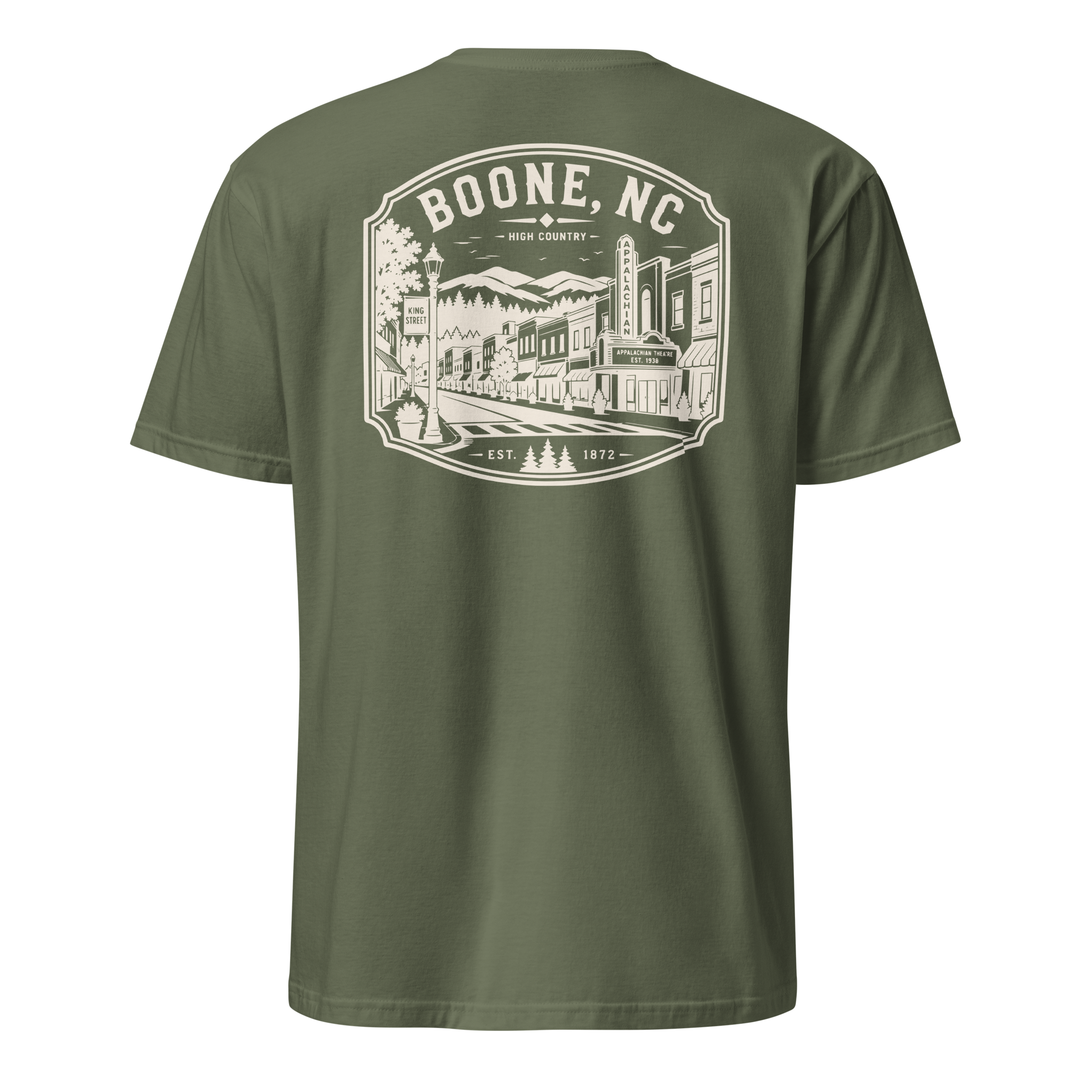 Boone, NC - Downtown - Unisex T-Shirt