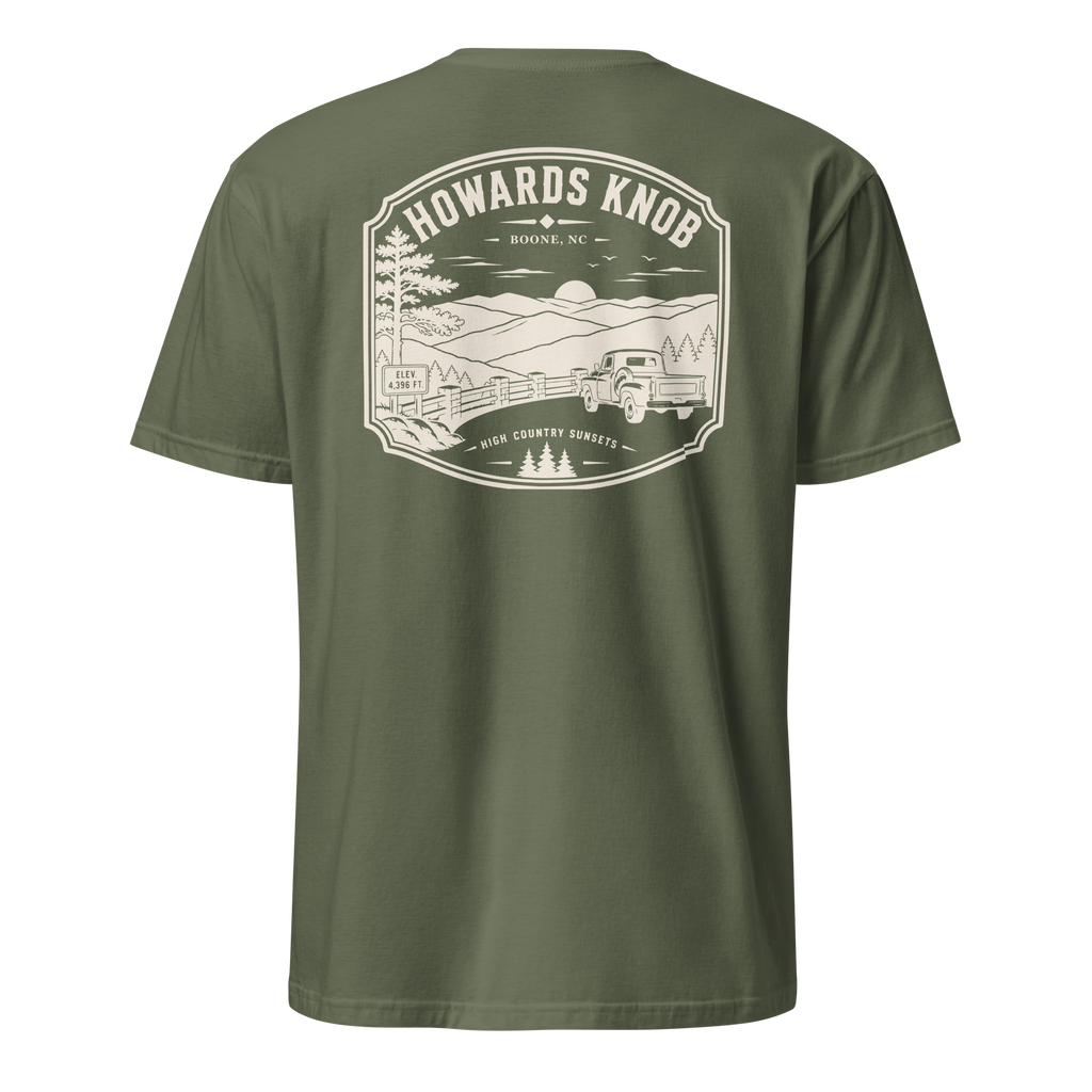 Boone, NC - Howard's Knob - Unisex T-Shirt