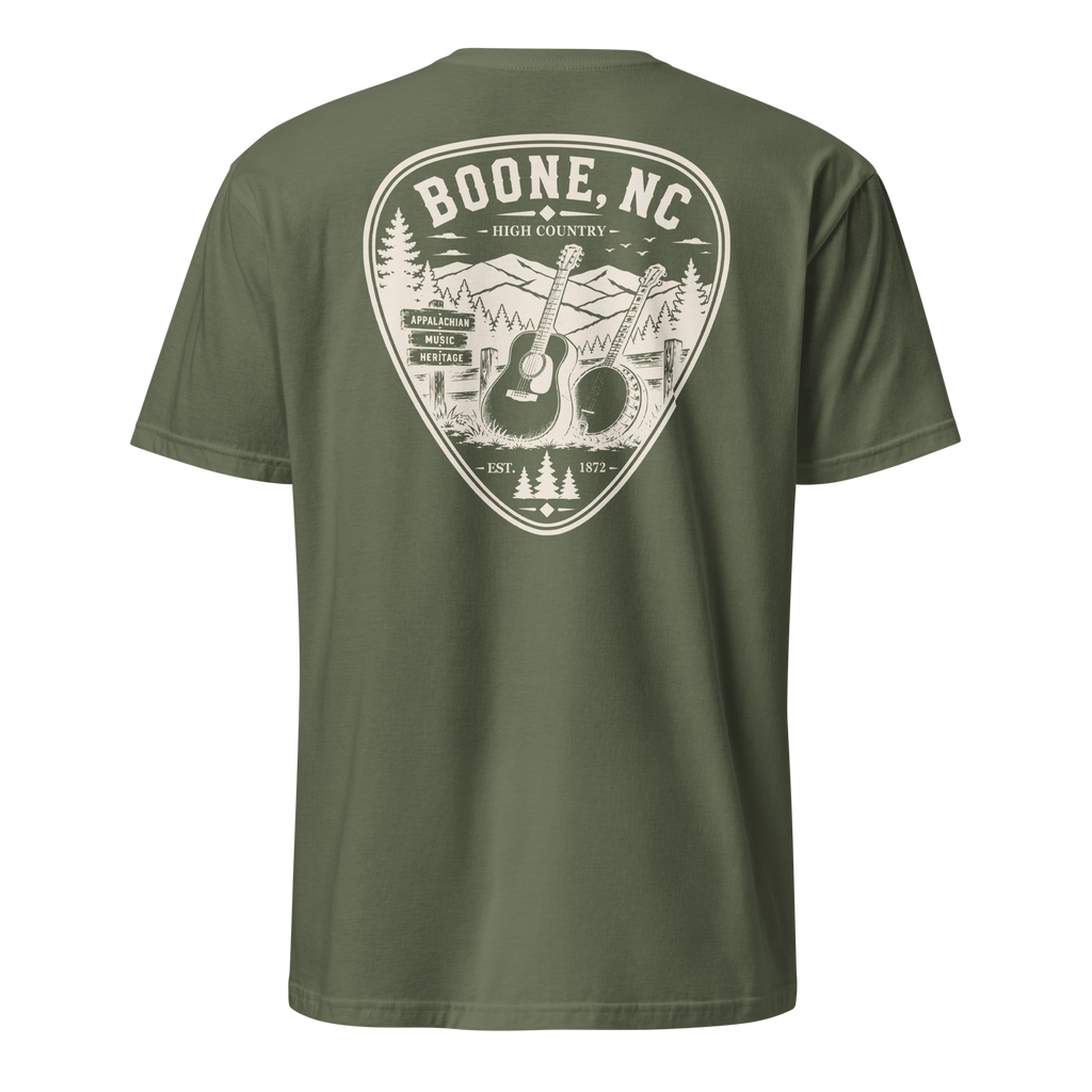 Boone, NC - Mountain Music - Unisex T-Shirt
