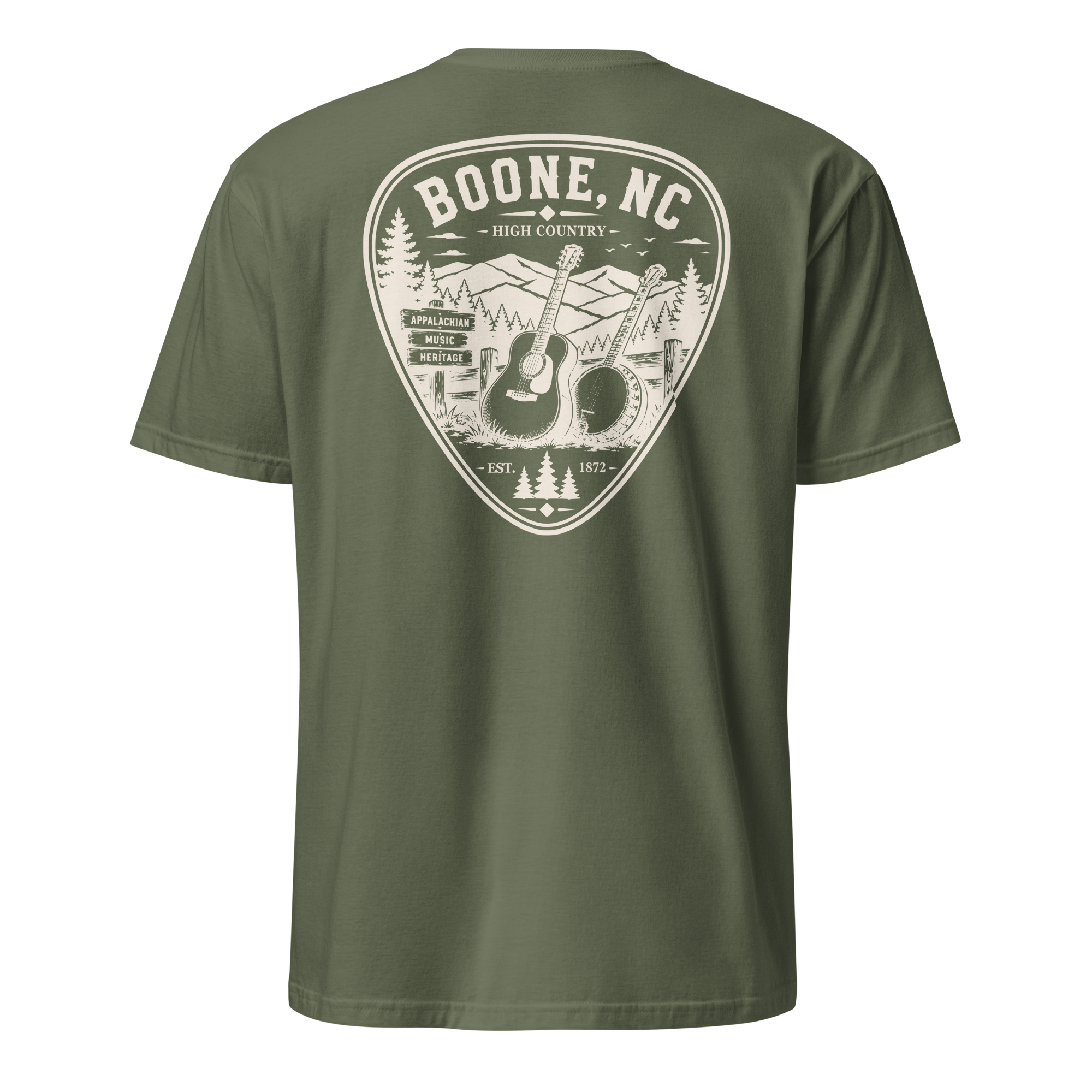 Boone, NC - Mountain Music - Unisex T-Shirt