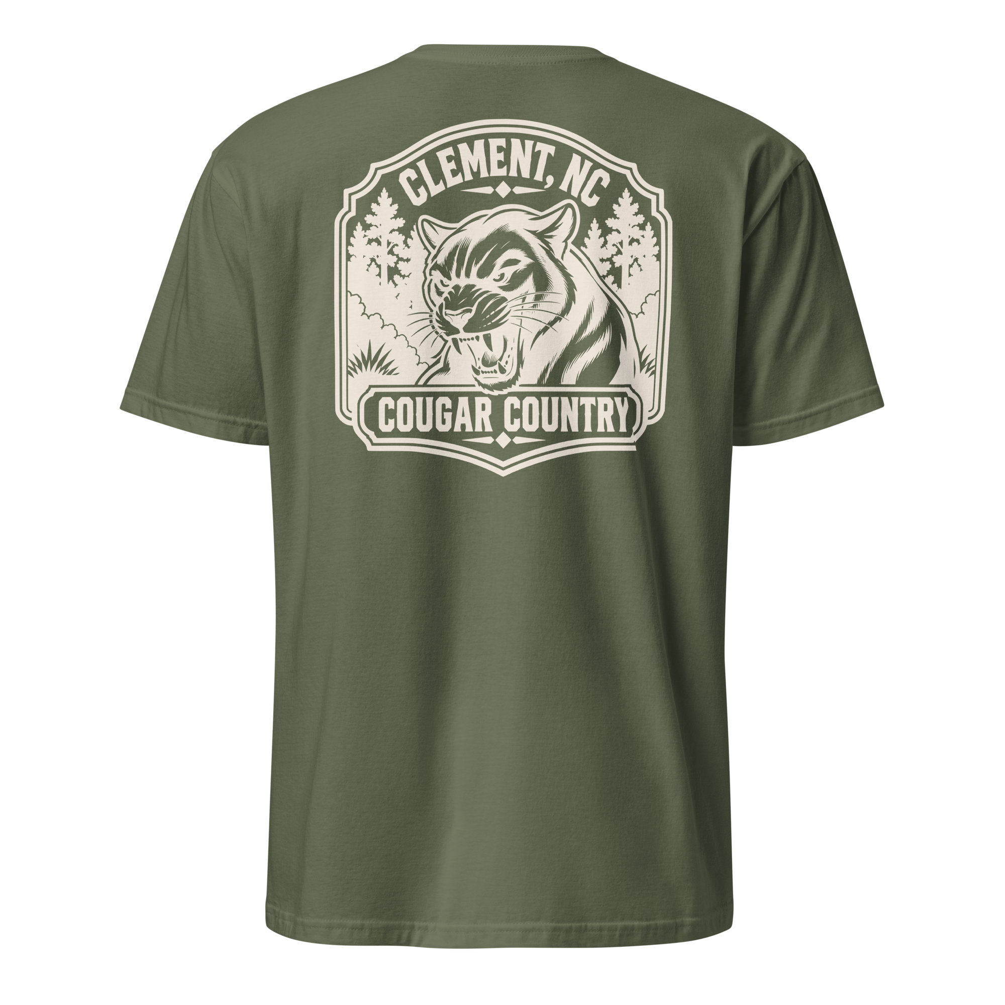 Clement, NC - Cougar Country - Unisex T-Shirt